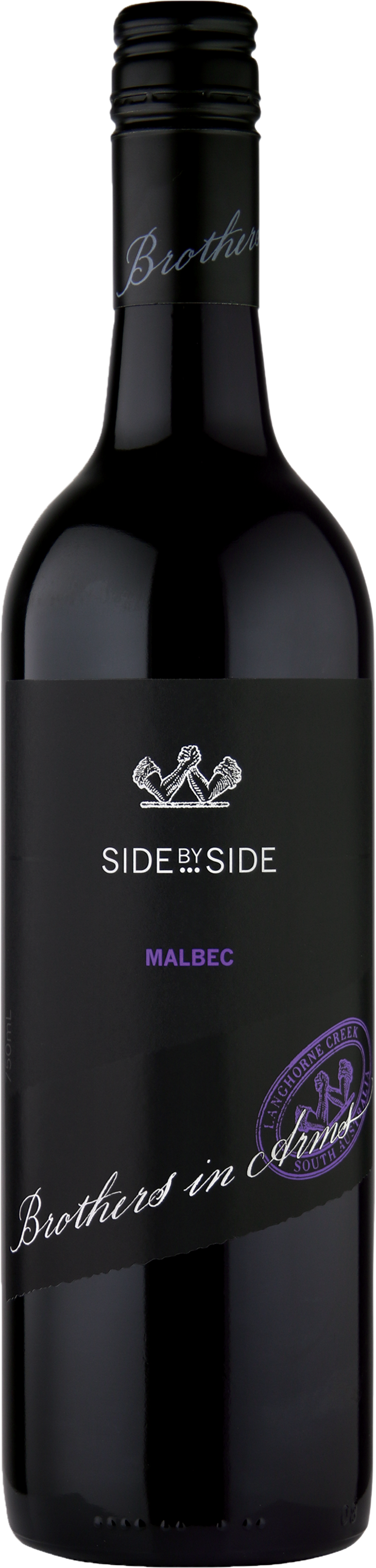 Brothers in Arms Side by Side Langhorne Creek Malbec 2014